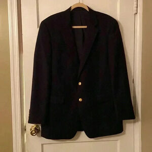 Lauren by Ralph Lauren men’s black suit coat.